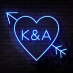 blue Initials-in-Heart-with-Arrow-Neon-Sign