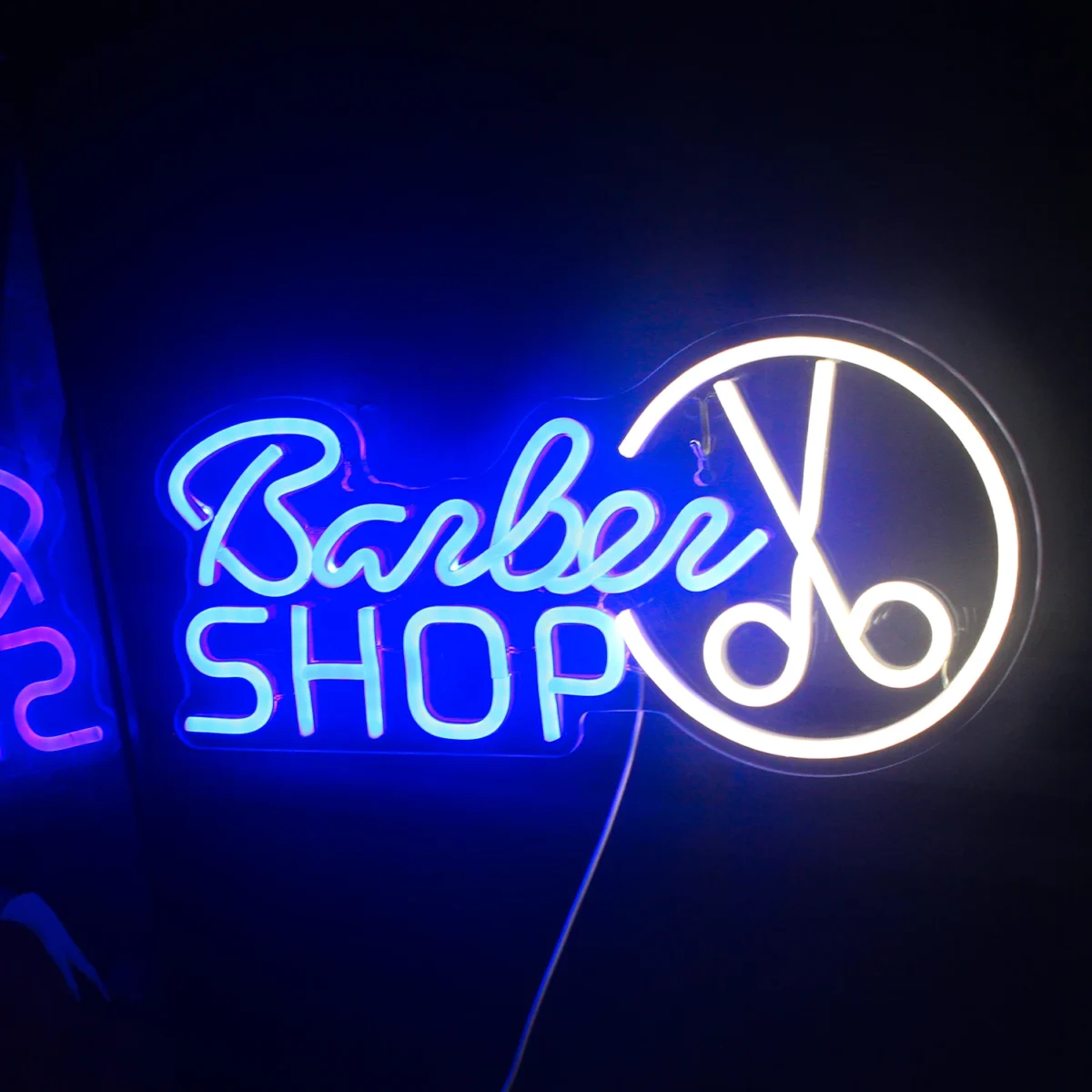 Kapperszaak Neon Bord Voor Kapsalon Studio Led Light Up Business Winkel Bord Muur Decor Kapper Winkel 1 Led neon sign